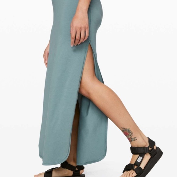 Lululemon Restore and Revitalized Dress Aquatic Green Seafoam - Picture 4 of 7